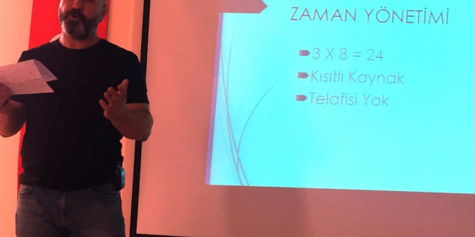 İslahiye MYO’da zaman yönetimi konferansı