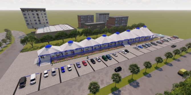 Eyyübiye’de kapalı semt pazarı için çalışmalar sürüyor