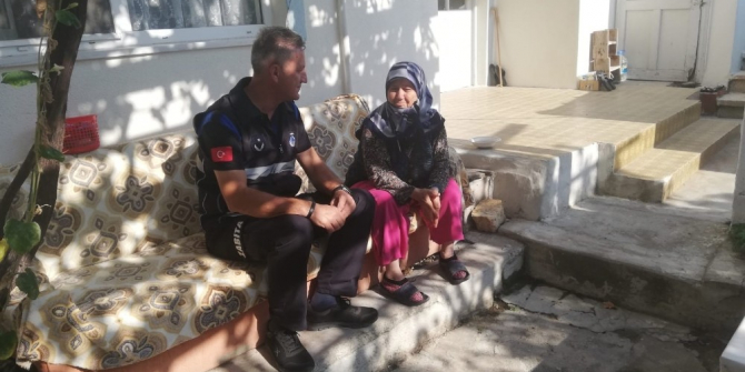 Çan Belediye zabıtalardan sokak sokak vatandaşların yanında