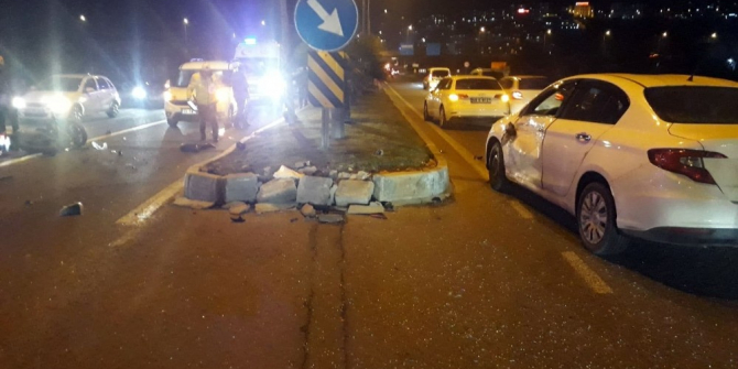 Kazada kaskı çıkan motosiklet sürücüsü öldü