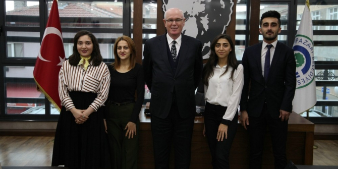 Eskişehir Azerbaycanlılar Derneği Gençlik Kolları’ndan Başkan Kurt’a ziyaret