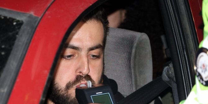 Ehliyetsiz ve alkollü sürücü, yılbaşı denetiminde yakalandı