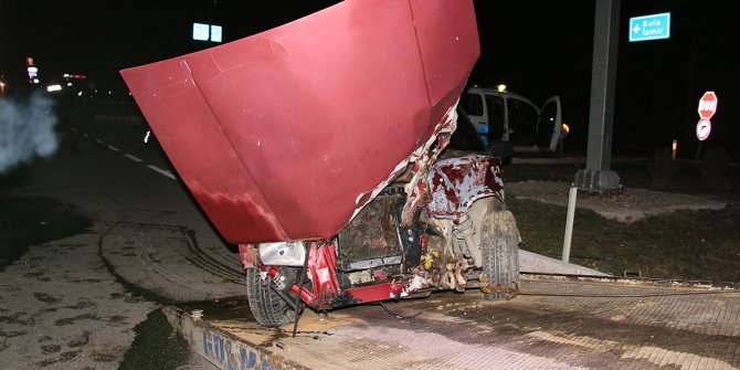 Kaza yapan sürücü 193 promil alkollü çıktı