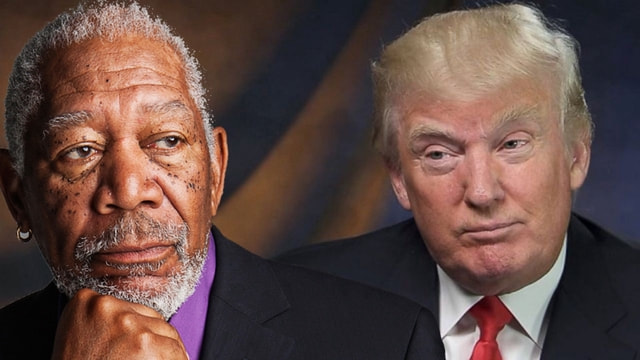 Morgan Freeman’dan Trump tweeti: "Sen benim başkanım değilsin!"