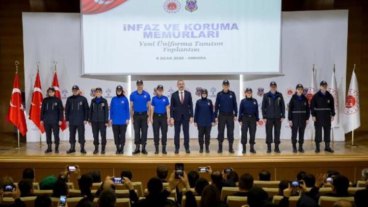 İnfaz Koruma Memurları'nın yeni kıyafetleri tanıtıldı