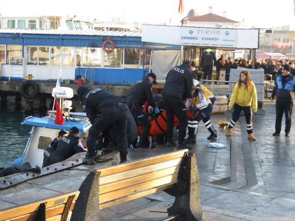 Kadıköy sahilde erkek cesedi bulundu