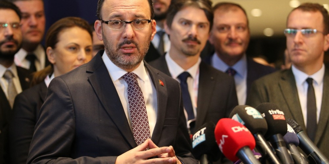 Bakan Kasapoğlu: “Spor camiası olarak meclisimizin yaptığı çalışmalara katkı vereceğiz”