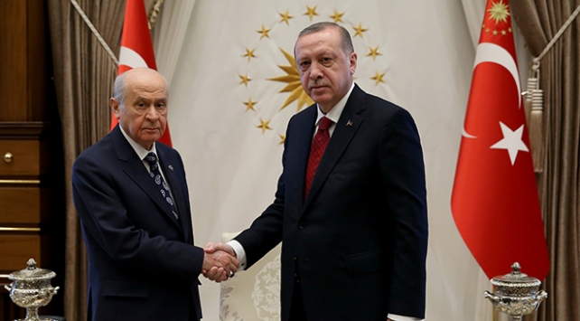 Cumhurbaşkanı Erdoğan'dan, Bahçeli ile kritik görüşme