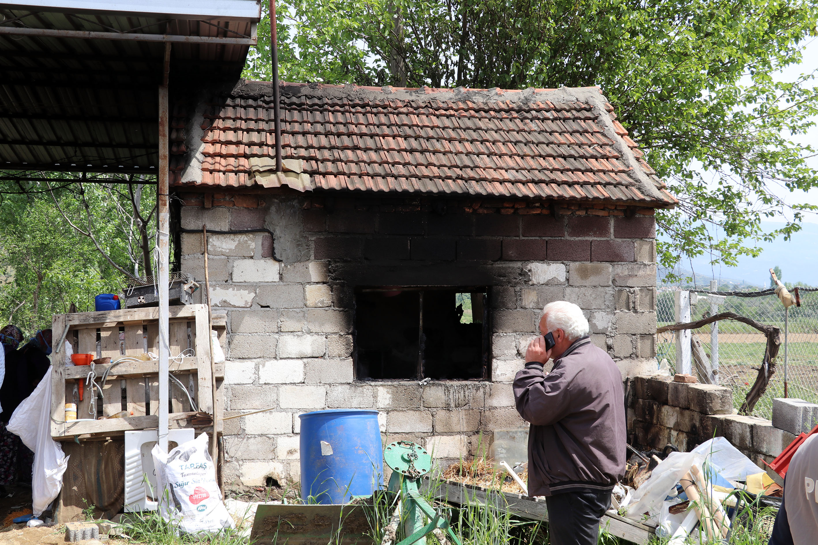 Aydın'da kulübede çıkan yangında iki kardeş hayatını kaybetti