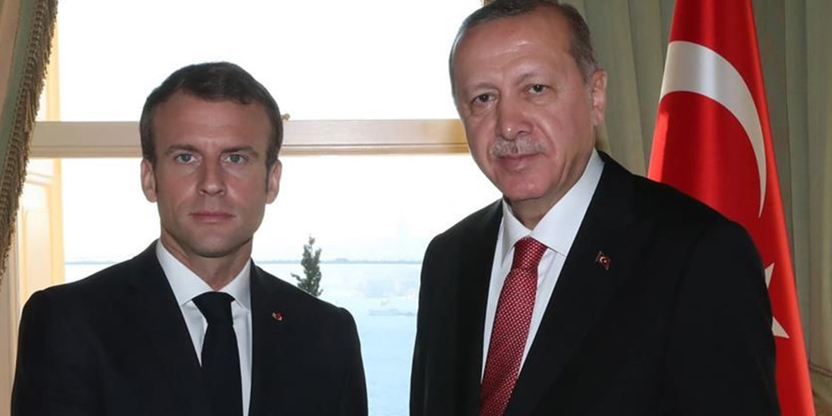 Cumhurbaşkanı Erdoğan, Macron ile koronavirüsü konuştu