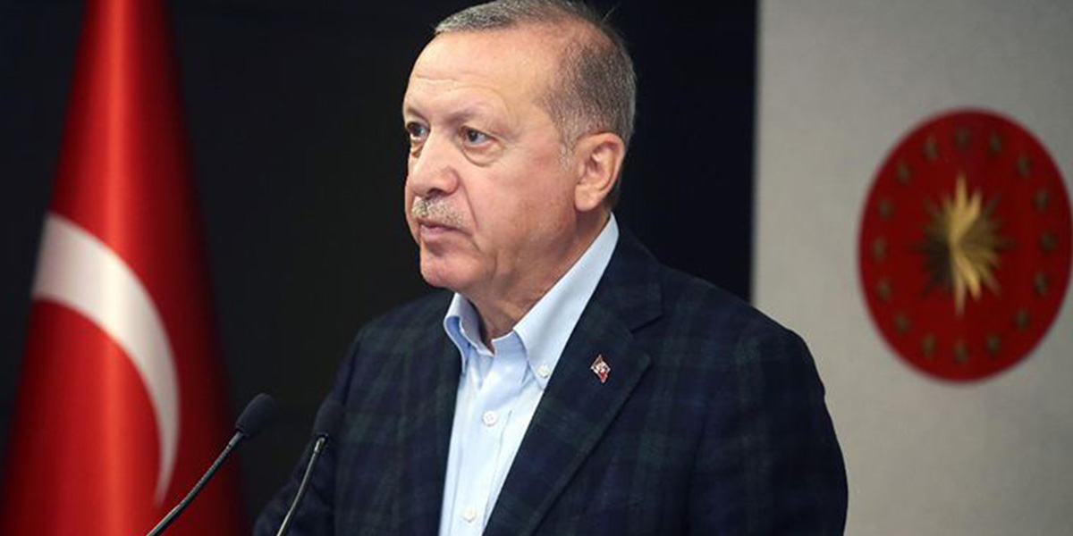 Cumhurbaşkanı Erdoğan'dan şehit askerler için taziye mesajı