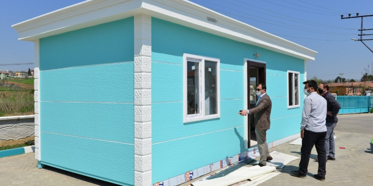 İhtiyaç sahibi vatandaşa konteyner ev