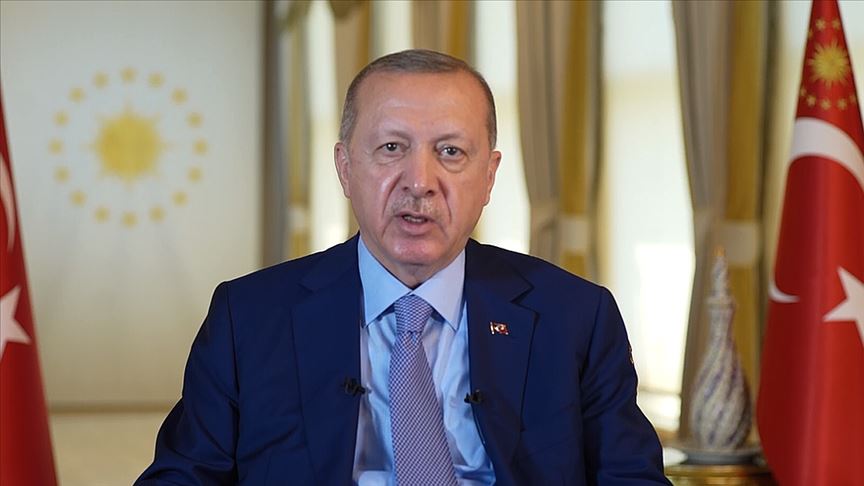 Erdoğan: Irk, din, dil, etnik köken ayrımı yapmadan herkese kucak açtık