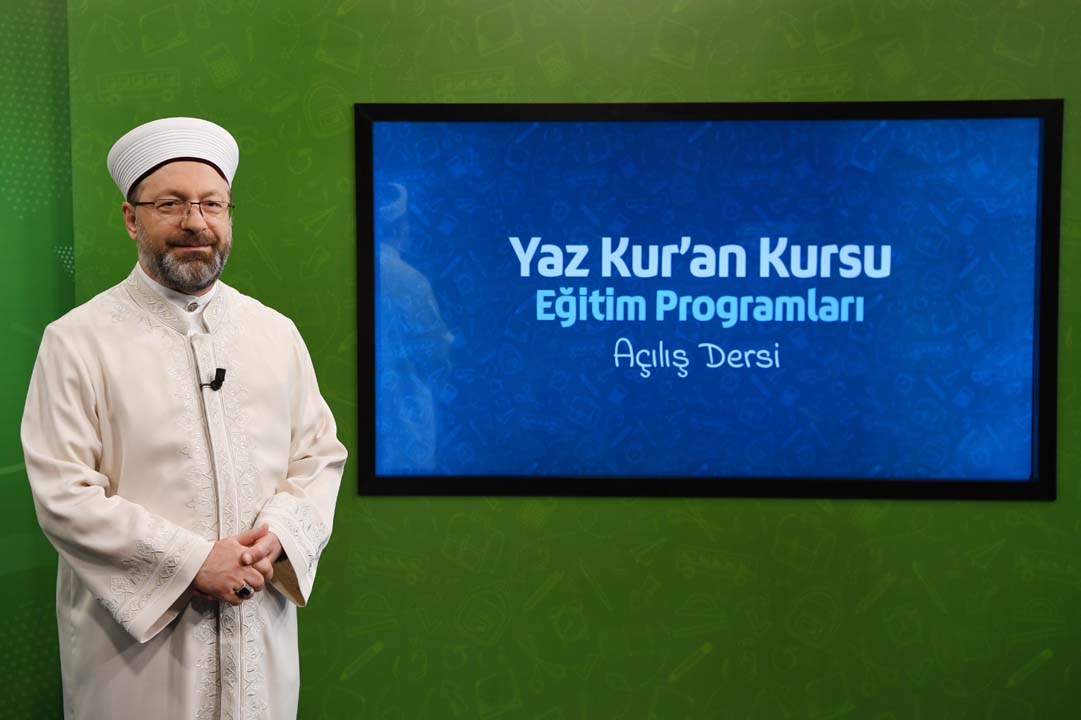 Diyanet açıkladı! 2020 yaz Kur'an kursları uzak eğitimle yapılacak