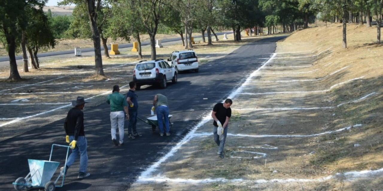 Kurban satış noktasında hazırlıklar tamamlandı