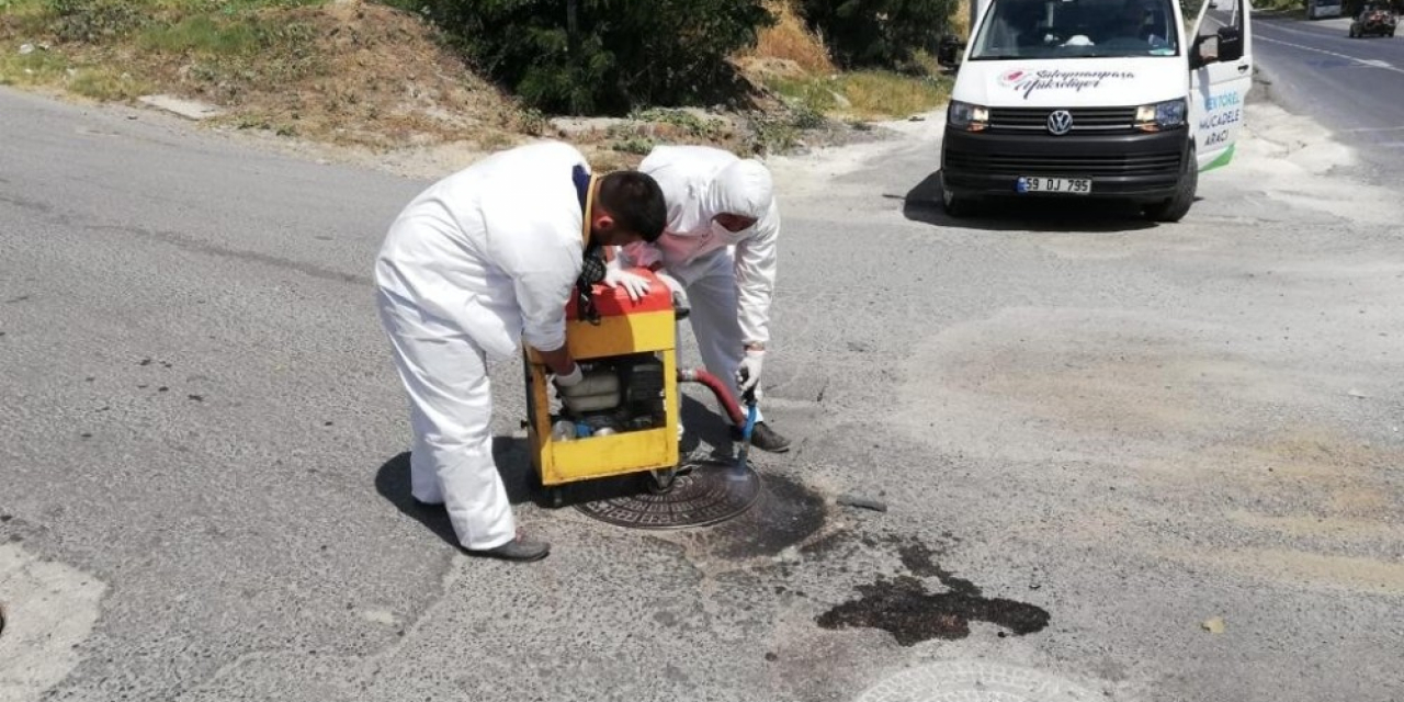Larva mücadelesi dört aydır hız kesmeden devam ediyor