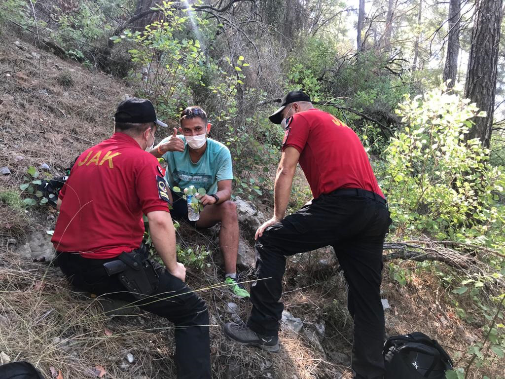 Her yerde aranan Ukraynalı turist, saatler saat sonra bulundu