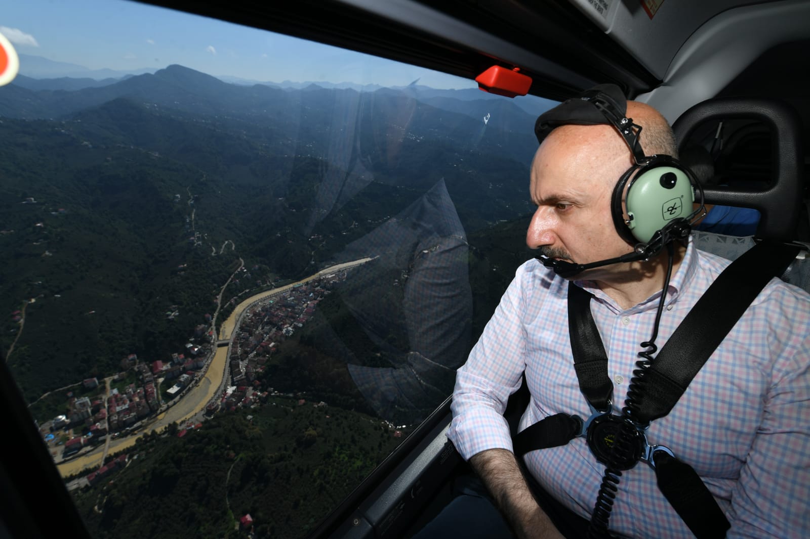 Bakan Karaismailoğlu, Giresun'u havadan inceledi! Son durumu açıkladı