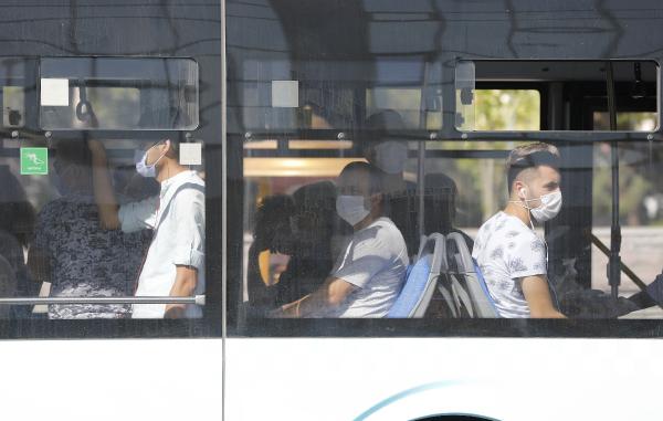 En çok vakanın olduğu Ankara'da toplu taşım araçları yoğun!