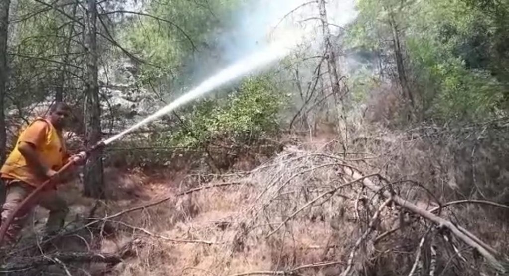 Pozantı'da 3 gündür devam eden yangına ekiplerden yoğun çabalı müdahale