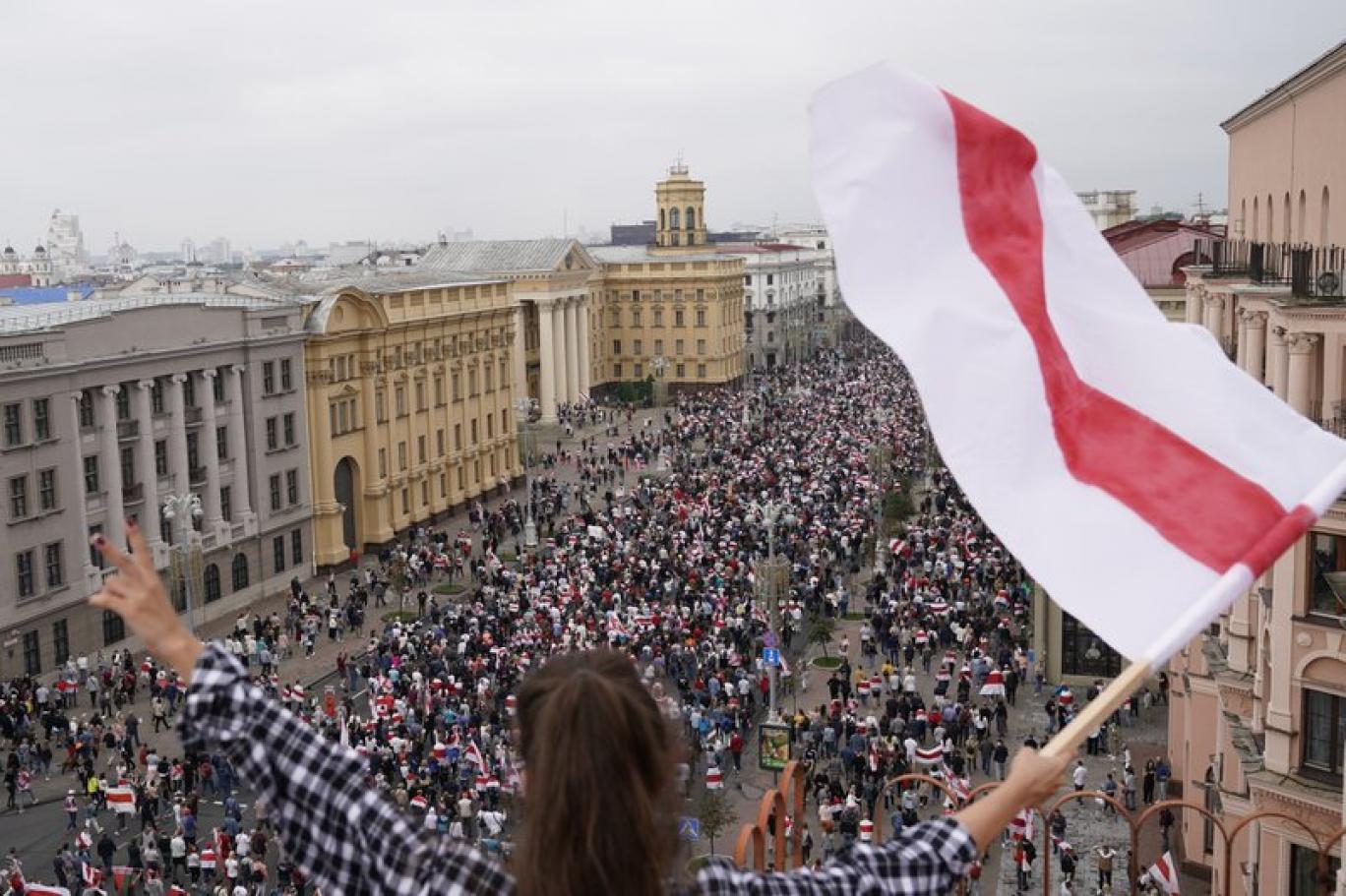 Belarus’taki protestolarda 114 gözaltı