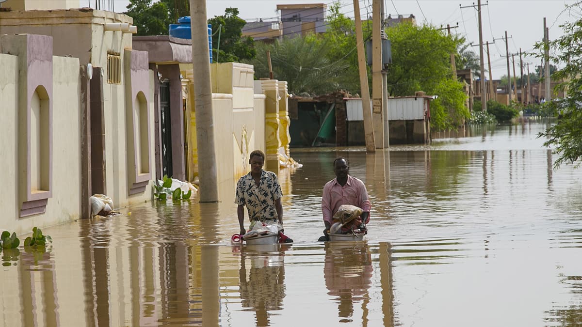 Güney Sudan'da şiddetli yağışlar devam ediyor