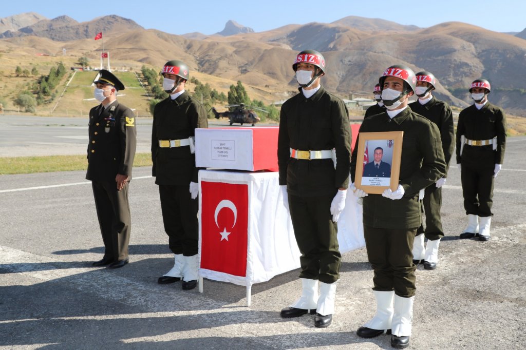 Pençe Harekatı şehidi, memleketi Mardin'e uğurlandı