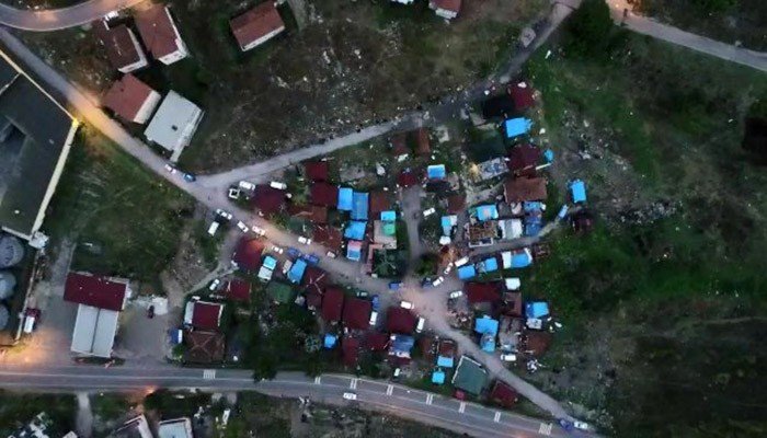 Jandarmadan drone destekli hırsızlık operasyonu: 4 gözaltı