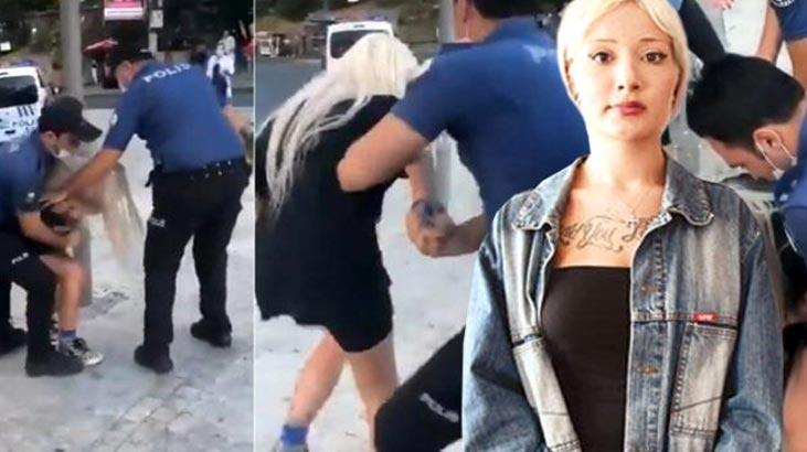 Maske takmayan ve polise tekme atan Rana Batı için 9 yıl hapis istendi!