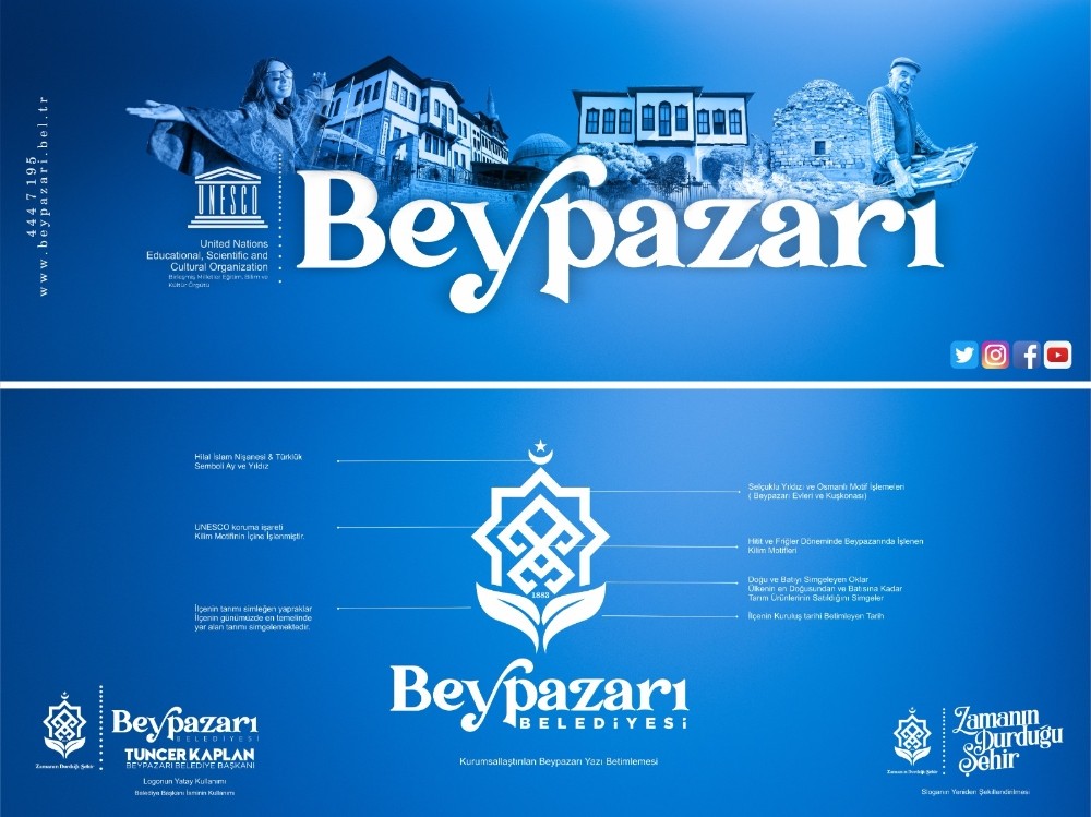 Beypazarı Belediyesi'ne yeni logo