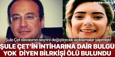 Şule Çet davasının bilirkişisi Mustafa Ender Taner, evinde ölü bulundu!