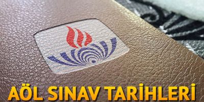 AÖL 2.dönem sınavı ne zaman? AÖL 2. dönem sınav tarihi 2021