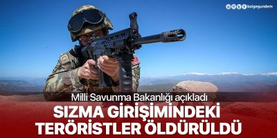 Son dakika... Barış Pınarı bölgesine sızmaya çalışan 20 terörist öldürüldü