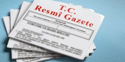 Resmi Gazete'de bugün