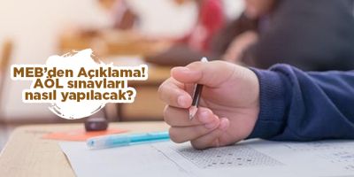 AÖL sınavları nasıl yapılacak? Açık lise sınavları online mi olacak 2021?