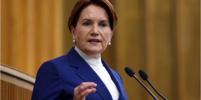 İYİ parti Genel Başkanı Akşener, 