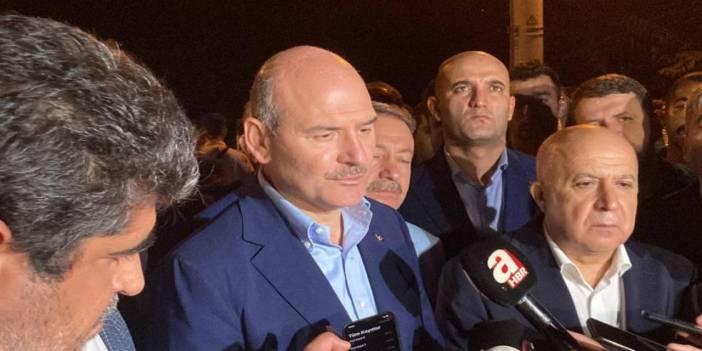 İçişleri Bakanı Süleyman Soylu Mersin'deki patlama hakkında konuştu! "Hangi terör örgütü olduğu belli"
