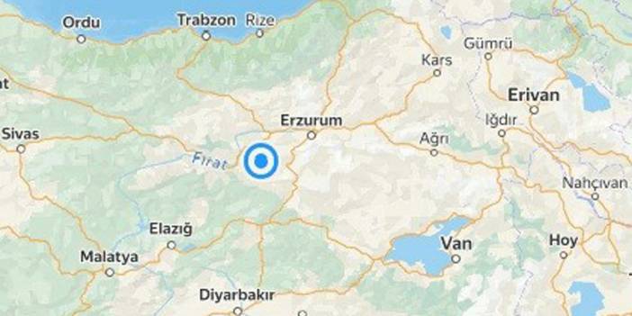 AFAD ve Kandilli Rasathanesi duyurdu! Erzincan'ın Tercan ilçesinde şiddetli deprem