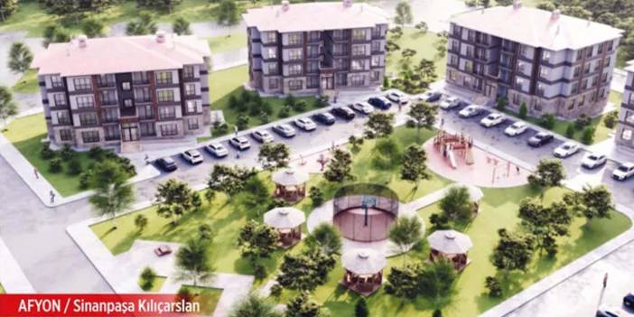 17 ilde temel atılacak! TOKİ sosyal konutlarının nasıl görüneceği ortaya çıktı! İşte göz alıcı konutlardan görüntüler...