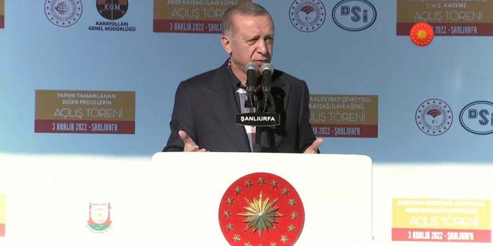 Son dakika | Cumhurbaşkanı Erdoğan, Şanlıurfa'da toplu açılış töreninde konuştu: "Kimse boş hayale kapılmasın, yanlış hesap yapmasın"