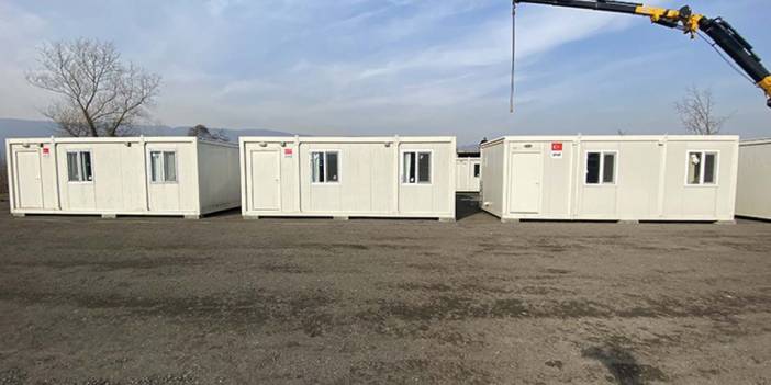 Düzce'de depremin yaraları sarılmaya devam ediyor! Depremzedeler için konteyner kentler kuruluyor