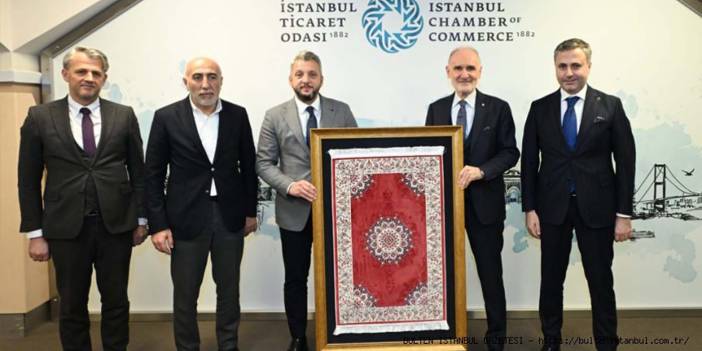 Yeniden İTO Yönetim Kurulu Başkanı seçilen Şekib Avdagiç'e PESİAD'dan tebrik ziyareti