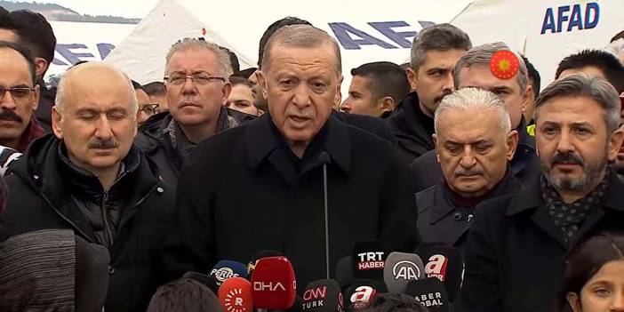 Cumhurbaşkanı Erdoğan, deprem bölgesi Adıyaman'da konuştu! Hane başına 15 bin lira yardım verilecek, kira yardımı yapılacak