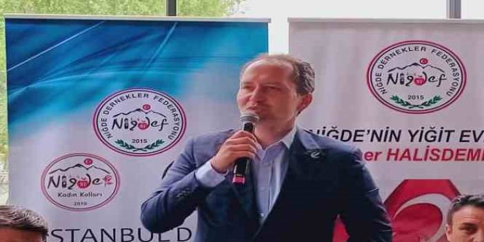 Fatih Erbakan: “Dış güçler, FETÖ, PKK ve LGBT lobileri 7'li masayı destekliyor"