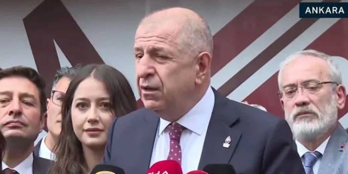 Ümit Özdağ, Kılıçdaroğlu'na yeşil ışık yaktı. Görüşmelerimiz olumlu