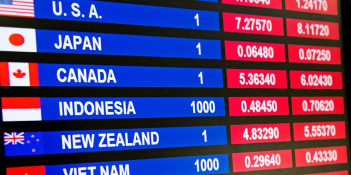 TCMB alım satıma konu olmayan döviz kur tablosu açıklandı