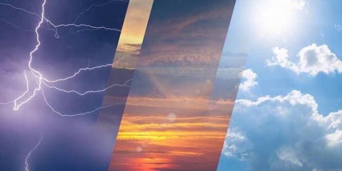 Meteoroloji genel müdürlüğü 5 haziran pazartesi hava durumu raporunu paylaştı