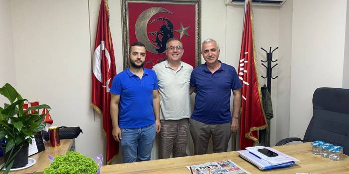 Bölge Gündem Haber’den CHP İlçe Başkanı Bayram Bekar’a hayırlı olsun ziyareti