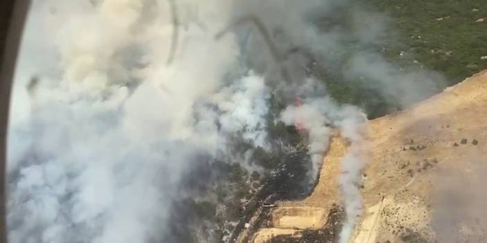 Ciğerlerimiz yanıyor! Antalya Kaş’ta başlayan orman yangını kontrol altına alınmaya çalışılıyor