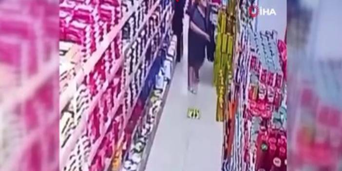 Hırsızların yeni hedefi zeytinyağı! 4 şişe yağı böyle çaldı!